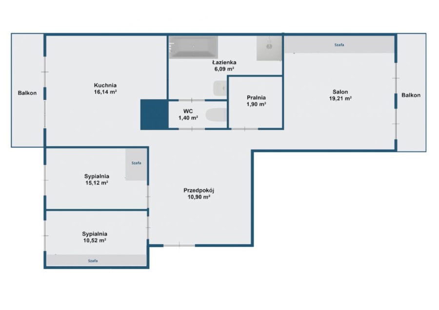 Warszawa, Mokotów, Bobrowiecka, 86 m2 na Dolnym Mokotowie