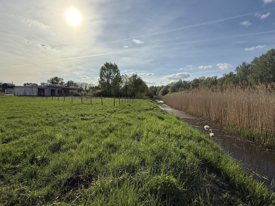 Warszawa, Wilanów, Ruczaj, Oaza Spokoju nad Rzeką działka z prywatną drogą.