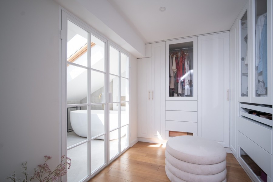 Warszawa, Białołęka, Grenlandzka, Nowoczesna elegancja-narożny segment z ogrodem