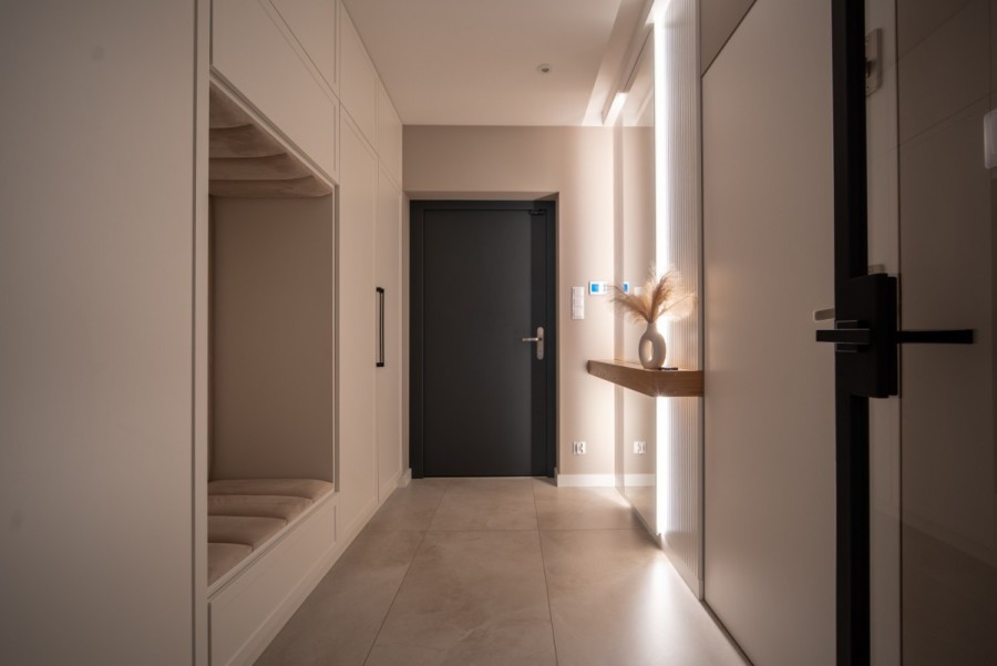 Warszawa, Białołęka, Grenlandzka, Nowoczesna elegancja-narożny segment z ogrodem